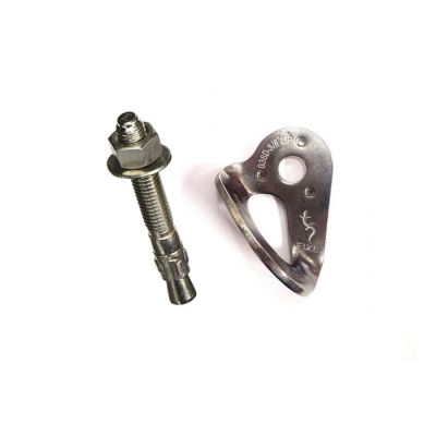 Powers 304 Stainless 3/8" x 3 1/2" Wedge Bolt (R7314) + Fixe 304 Stainless Hanger (038-3/8)