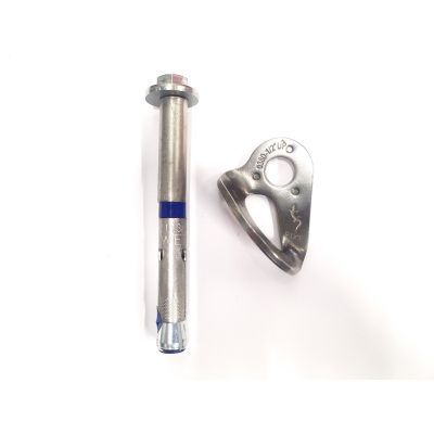 Stainless 1/2" x 4.75" 5-Piece Bolt (R5934) + Fixe Stainless 038-1/2 Hanger