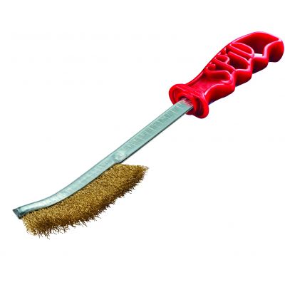 Spid Long Handle Plated Steel Wire Brush