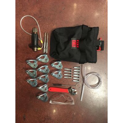 Fixe Plated Steel Backcountry Bolting Kit (hand drill NOT included)