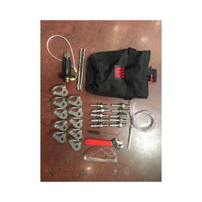 Fixe Plated Steel Powers Wedge Bolting Kit (hand drill NOT included)