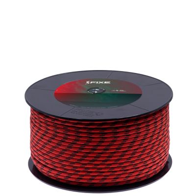 Fixe 5mm Auxiliary Cord - 100m Spool - Red 