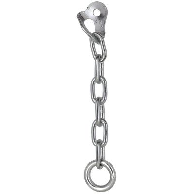 Fixe Plated Steel 3/8 Hanger + Chain + Ring Anchor