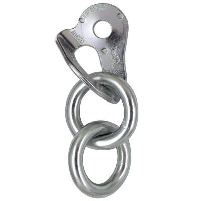Fixe Plated Steel 3/8 Double Ring Anchor